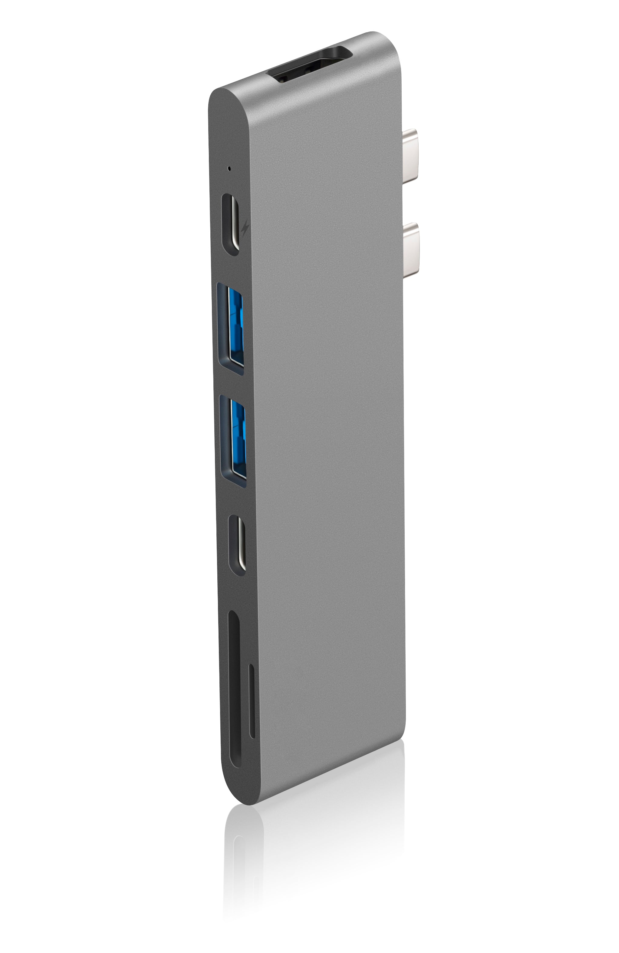 5-in-2 Mini USB C Hub for MacBook (Rose Gold) – Purgotech