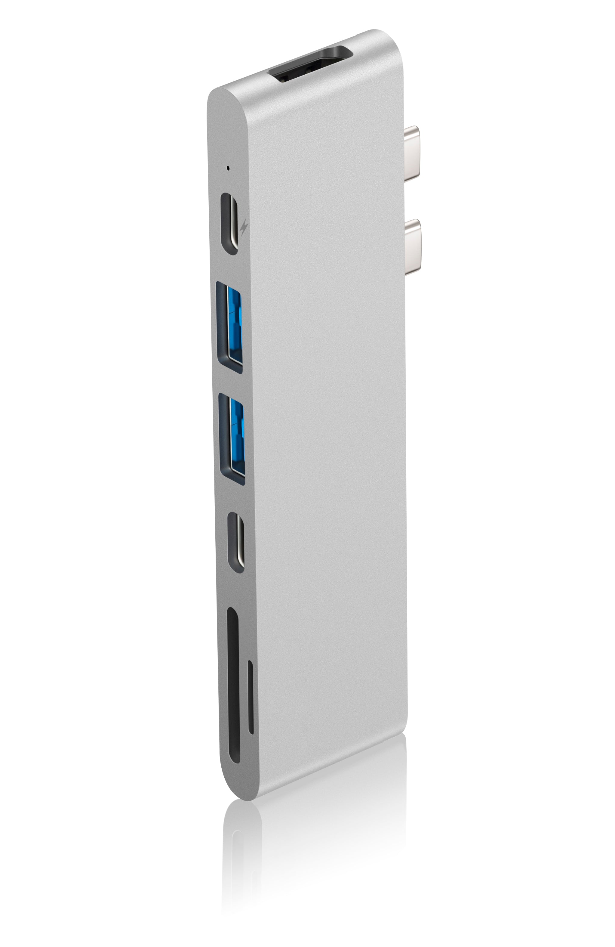 7-Port MacBook USB Hub - Space Grey - macgeniusb